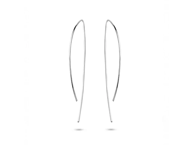 Casa jewelry oorhangers tack zilver - afbeelding 1 van  1