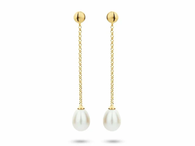 Casa jewelry oorhangers tahiti max goud verguld - afbeelding 1 van  1