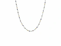 Casa jewelry sky blu goud collier - afbeelding 1 van  1