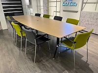 Casala - 10 persoons design conferentieset 360x120 - afbeelding 12 van  25