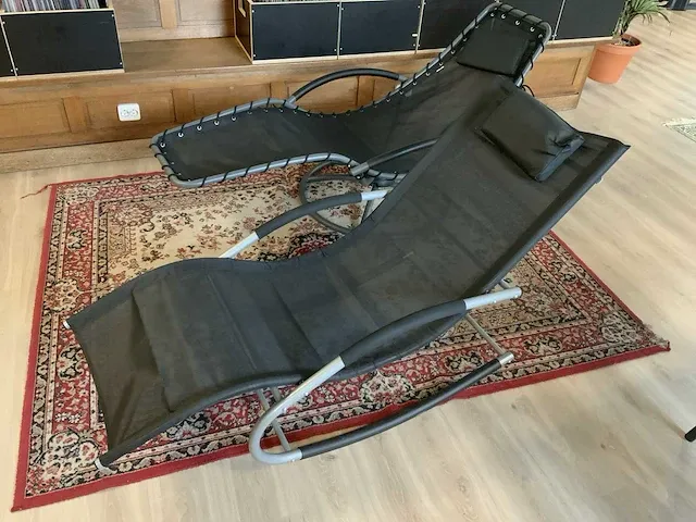 Casaria/pazoon relaxstoel (2x) - afbeelding 2 van  6