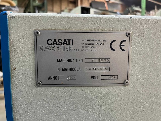 Casati - 2000 - z 1000 - fineervoegmachine - afbeelding 4 van  15