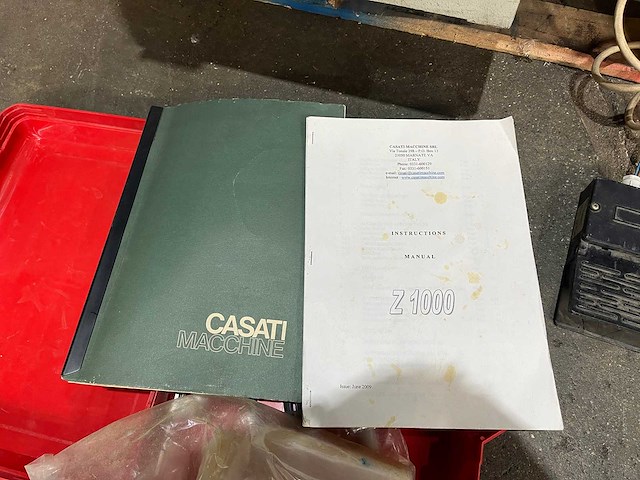 Casati - 2000 - z 1000 - fineervoegmachine - afbeelding 6 van  15