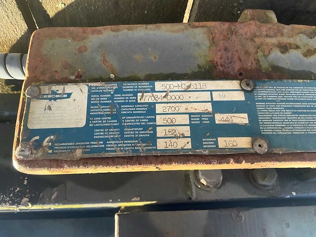 Cascade 50d-hc-51 vorkenversteller - afbeelding 7 van  9