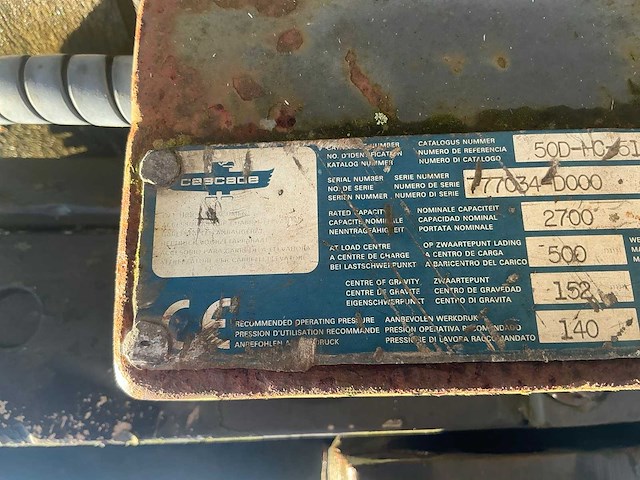 Cascade 50d-hc-51 vorkenversteller - afbeelding 8 van  9