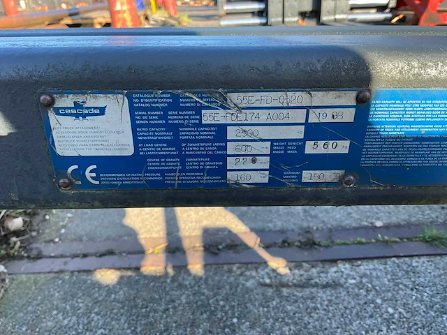 Cascade 55e fd 0520 vorkversteller - afbeelding 6 van  6
