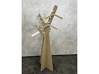Cascando tree - staande design kapstok taupe - afbeelding 2 van  8