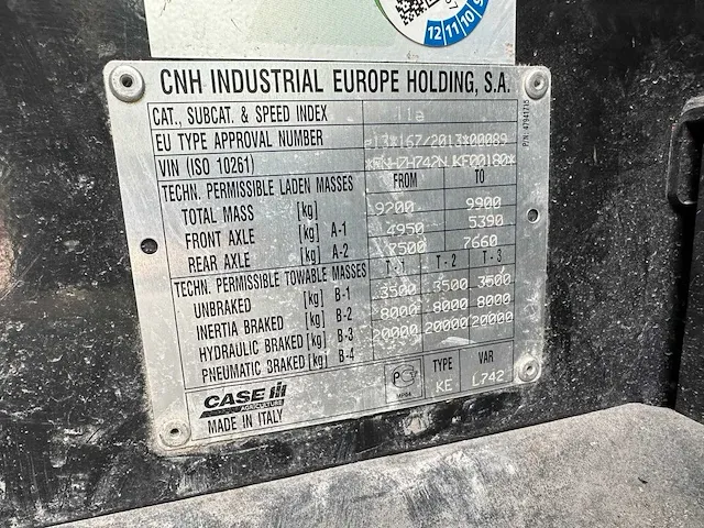 Case in - farmlift 742 - verreiker - 2018 - afbeelding 7 van  25