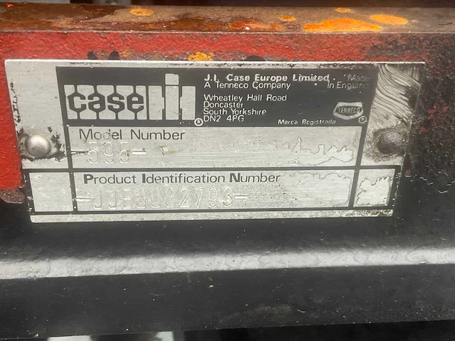 Case international 595 xl tractor - afbeelding 22 van  29