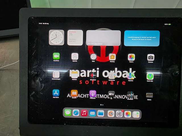 Cash it / apple - ipad pro 13" - digitaal touchscreen kassasysteem met epson bonnenprinter en kassalade - afbeelding 4 van  5