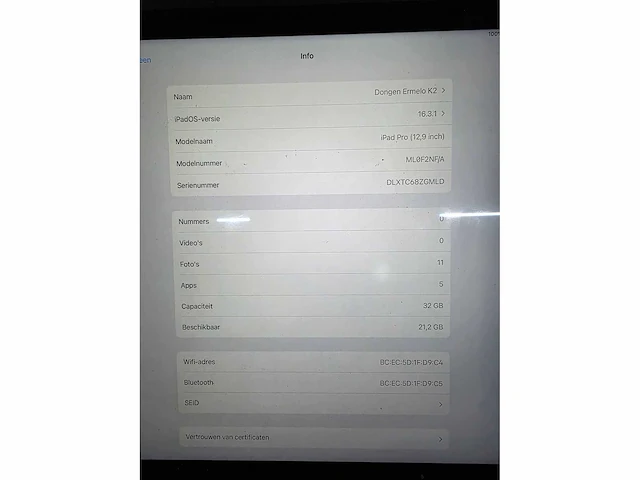 Cash it / apple - ipad pro 13" - digitaal touchscreen kassasysteem met epson bonnenprinter en kassalade - afbeelding 2 van  6