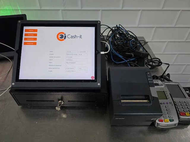 Cash it / apple - ipad pro 13" - digitaal touchscreen kassasysteem met epson bonnenprinter en kassalade - afbeelding 6 van  6
