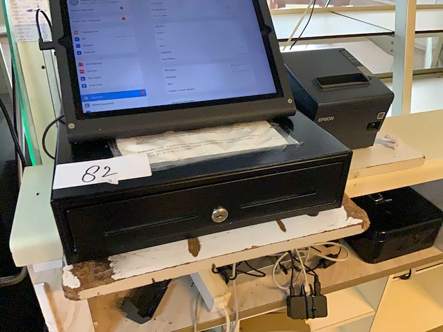 Cash it / apple - ipad pro 13” - touchscreen kassa systeem met epson bonnenprinter en kassalade - afbeelding 9 van  14