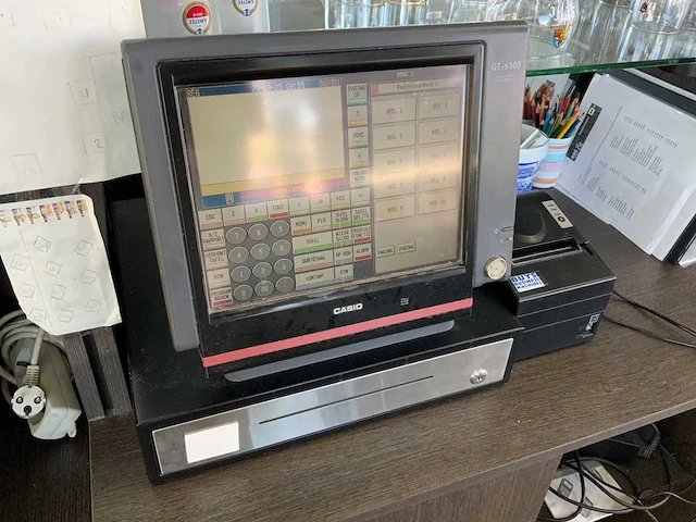 Casio - qt-6100 - kassasysteem met bonnenprinter - afbeelding 1 van  5