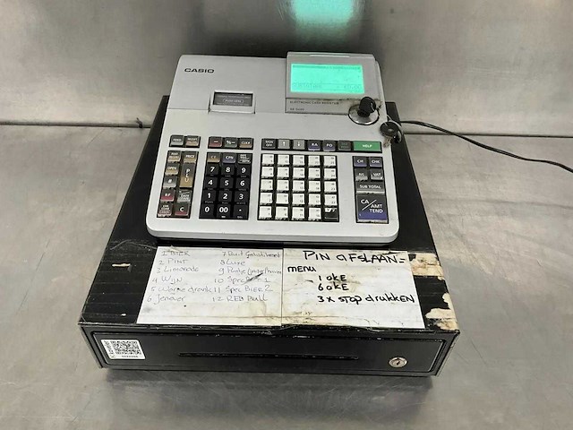 Casio - se-s400 - kassa met geldlade - afbeelding 2 van  7