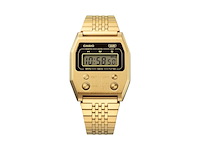 Casio collection vintage a1100g-5ef horloge staal goudkleurig 37.5 mm - afbeelding 1 van  3