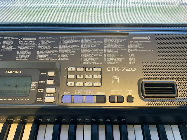 Casio & edirol ctk-720 keyboard - afbeelding 4 van  7