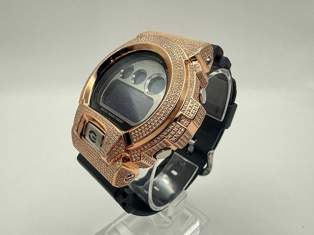 Casio g-shock "iced" | diamonds | black | new - afbeelding 3 van  8