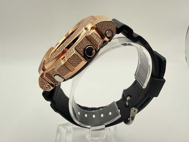 Casio g-shock "iced" | diamonds | black | new - afbeelding 8 van  8