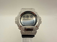 Casio g-shock "iced" | diamonds | black | new - afbeelding 1 van  8