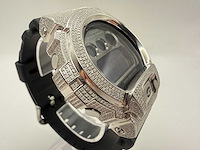 Casio g-shock "iced" | diamonds | black | new - afbeelding 7 van  8