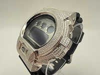 Casio g-shock "iced" | diamonds | black | new - afbeelding 8 van  8