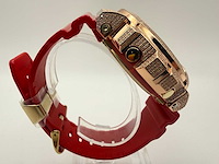 Casio g-shock "iced" | diamonds | red | new - afbeelding 7 van  8