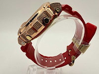 Casio g-shock "iced" | diamonds | red | new - afbeelding 8 van  8