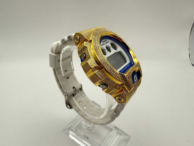 Casio g-shock "iced" | diamonds | white | new - afbeelding 2 van  8