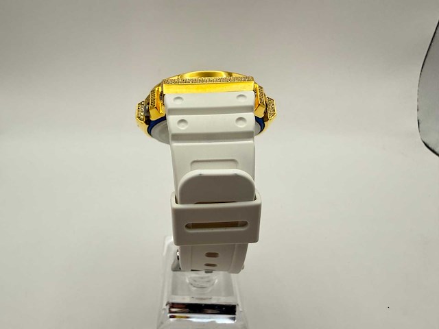 Casio g-shock "iced" | diamonds | white | new - afbeelding 6 van  8