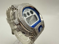 Casio g-shock "iced" | diamonds | white | new - afbeelding 5 van  8