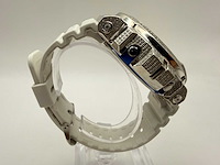 Casio g-shock "iced" | diamonds | white | new - afbeelding 7 van  8