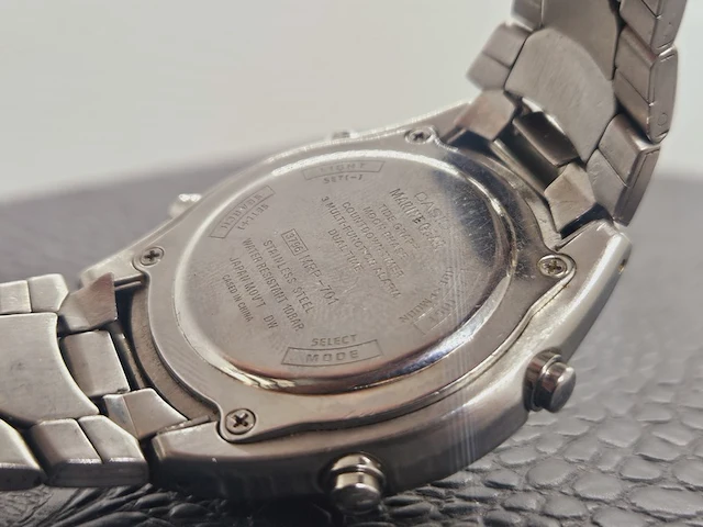 Casio herenhorloge - marine gear tidegraph - lcd - afbeelding 6 van  6