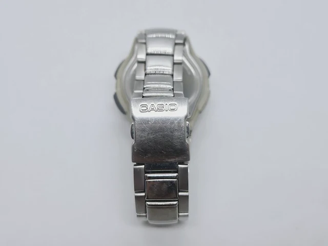 Casio illuminator telememo 30 world time lcd horloge - afbeelding 2 van  10