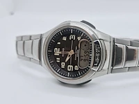 Casio illuminator telememo 30 world time lcd horloge - afbeelding 1 van  10