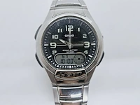 Casio illuminator telememo 30 world time lcd horloge - afbeelding 7 van  10