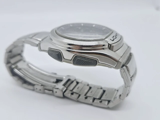 Casio illuminator telememo 30 world time lcd horloge - afbeelding 9 van  10