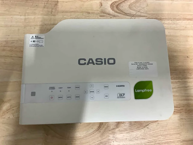 Casio xj-a252 beamer - afbeelding 2 van  8