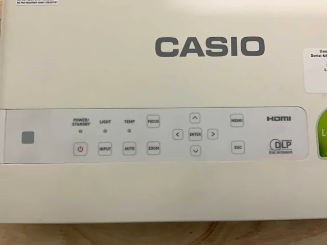 Casio xj-a252 beamer - afbeelding 5 van  8