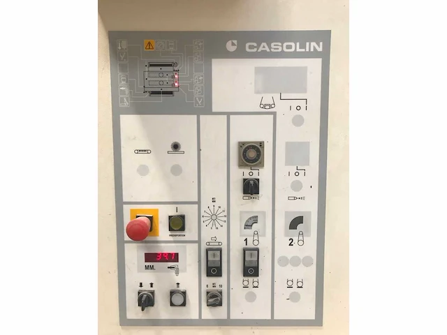 Casolin - avant rrt 1100 - breedbandschuurmachine - afbeelding 29 van  32