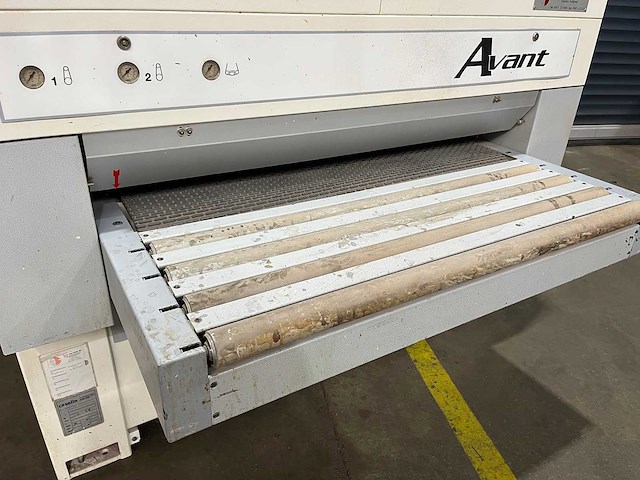 Casolin - avant rrt 1100 - breedbandschuurmachine - afbeelding 6 van  27