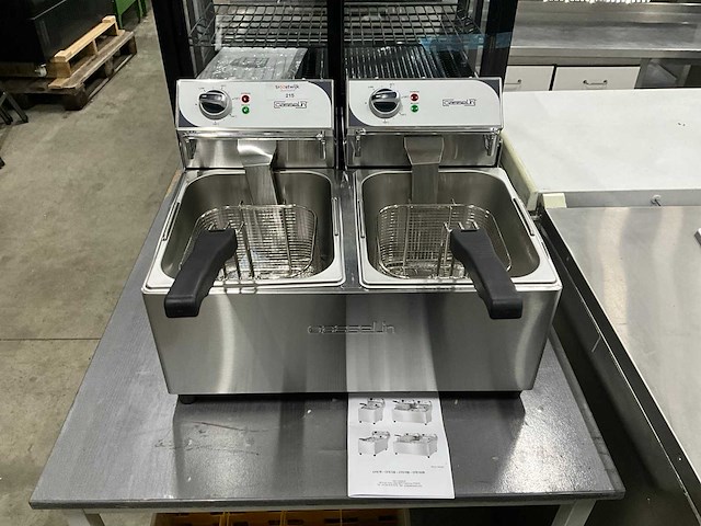 Casselin cfe72b dubbele friteuse - afbeelding 3 van  10
