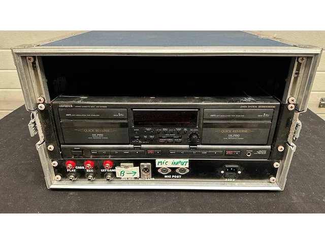 Cassette player rack aiwa, ad-wx929 - afbeelding 1 van  4
