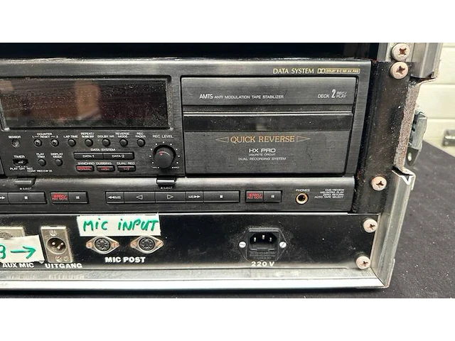 Cassette player rack aiwa, ad-wx929 - afbeelding 3 van  4