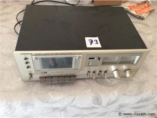 Cassettendeck hitachi d-220 - afbeelding 1 van  4