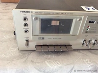Cassettendeck hitachi d-220 - afbeelding 3 van  4
