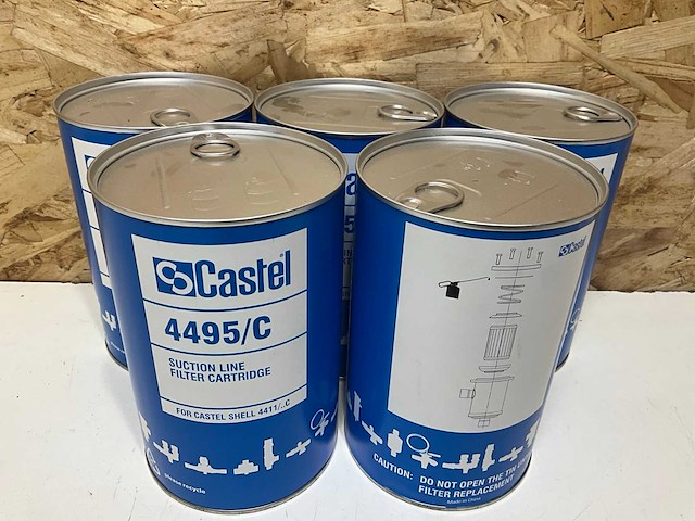 Castel filter cartridge (5x) - afbeelding 4 van  4