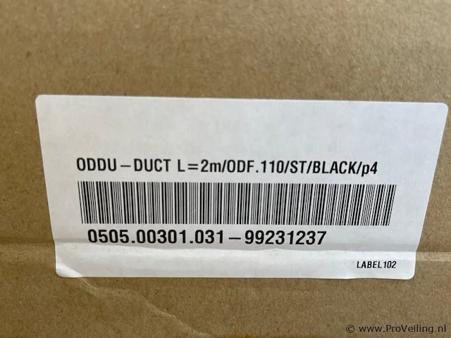 Castel leidinggoot 110 mm 4 stuks á 2 meter - afbeelding 2 van  2
