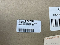 Castel leidinggoot 80 mm 8 stuks á 2 meter optimal duo - zwart ral 9005 - afbeelding 3 van  3