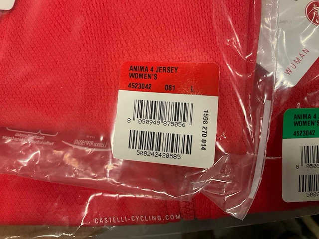 Castelli anima 4 dameswielershirt maat l - afbeelding 2 van  2